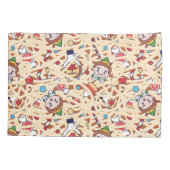 小妖精や小人 |クリスマス応援パターン 枕カバー (裏面)