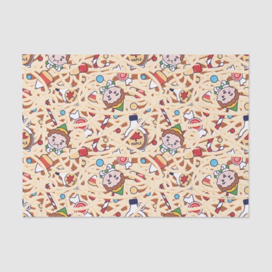 小妖精や小人 |クリスマス応援パターン 薄葉紙 (正面)