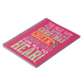 小妖精や小人 |クリスマス応援引用文 ノートブック (左側)