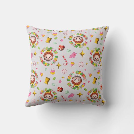 小妖精や小人 |クリスマス最高のを広める方法 クッション (裏面)