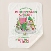 小妖精や小人 |クリスマス最高のを広める方法 シェルパブランケット (正面)