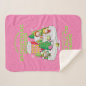 小妖精や小人 |クリスマス最高のを広める方法 シェルパブランケット (正面(横))