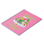 小妖精や小人 |クリスマス最高のを広める方法 ノートブック (左側)