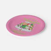 小妖精や小人 |クリスマス最高のを広める方法 ペーパープレート (アングル)