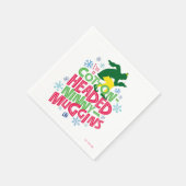 小妖精や小人 |コットン・ヘッド・ニニー・マギンズ スタンダードカクテルナプキン (角)