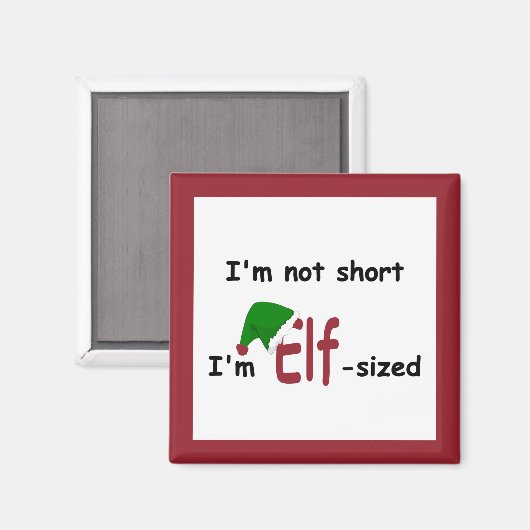 小妖精や小人 – サイズ磁石 マグネット (正面/裏面)