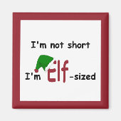 小妖精や小人 – サイズ磁石 マグネット (正面)