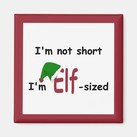 小妖精や小人 – サイズ磁石 マグネット (正面)