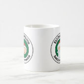 小妖精や小人+サンタクリスマスホリデーマグ コーヒーマグカップ (中央)