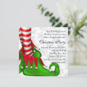 小妖精や小人·シュー·クリスマスの招待状 招待状 (スタンド正面)