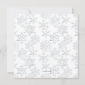 小妖精や小人·シュー·クリスマスの招待状 招待状 (裏面)