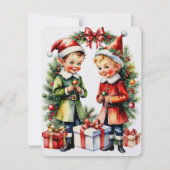 小妖精や小人 シーズンカード (正面)