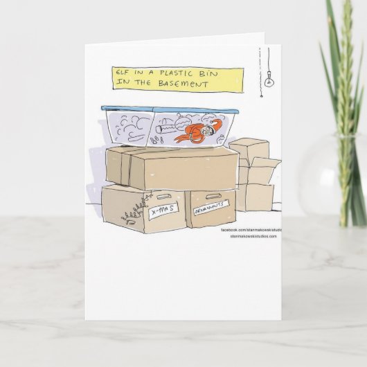 小妖精や小人 シーズンカード (正面)