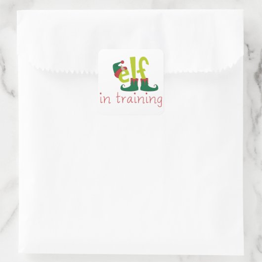 小妖精や小人 スクエアシール (バッグ)