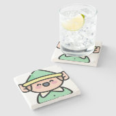 小妖精や小人 ストーンコースター (横)