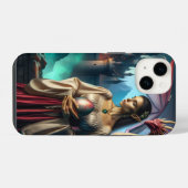 小妖精や小人（ドラゴンエッグ） iPhoneケース (裏面横)