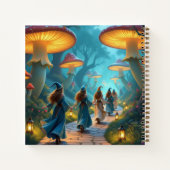 小妖精や小人 ノートブック (裏面)