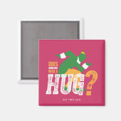 小妖精や小人 |ハグが必要か マグネット (正面/裏面)