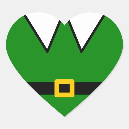 小妖精や小人 ハートシール (正面)