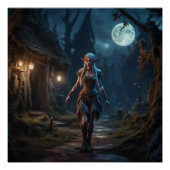 小妖精や小人 ポスター (正面)