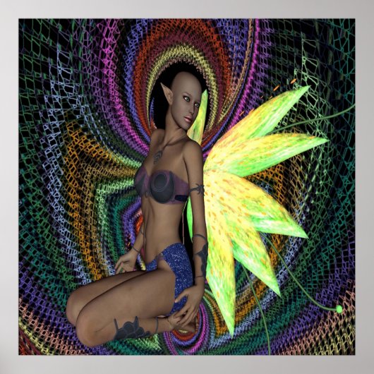 小妖精や小人 ポスター (正面)