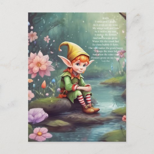 小妖精や小人: ポストカード (正面)