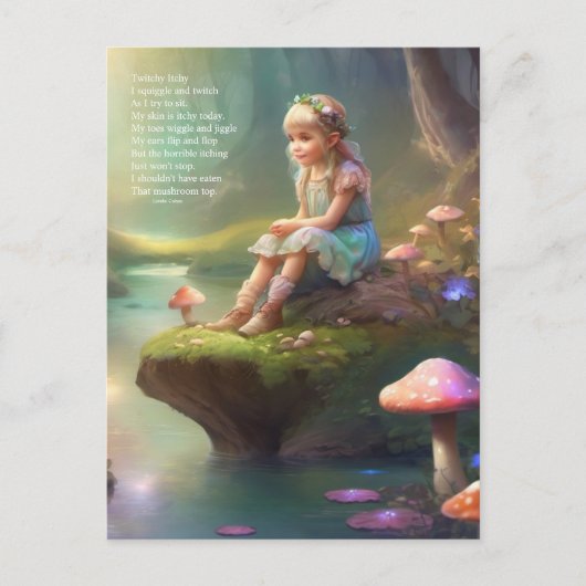 小妖精や小人 ポストカード (正面)