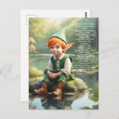 小妖精や小人 ポストカード (正面/裏面)