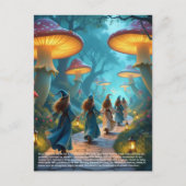 小妖精や小人 ポストカード (正面)