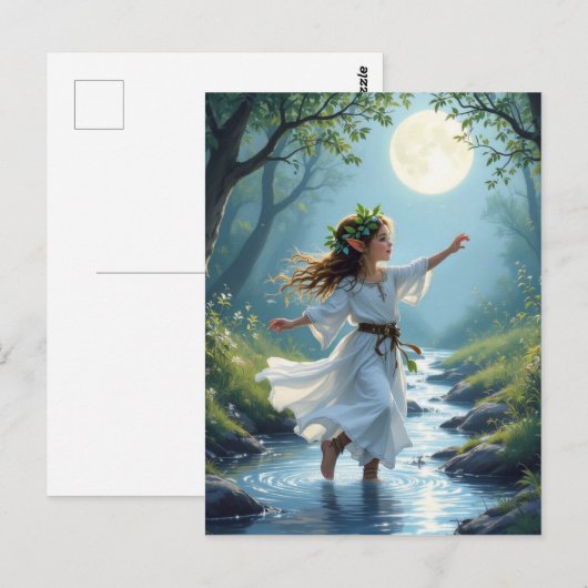 小妖精や小人 ポストカード (正面/裏面)