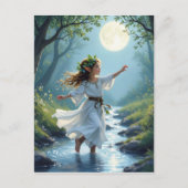 小妖精や小人 ポストカード (正面)