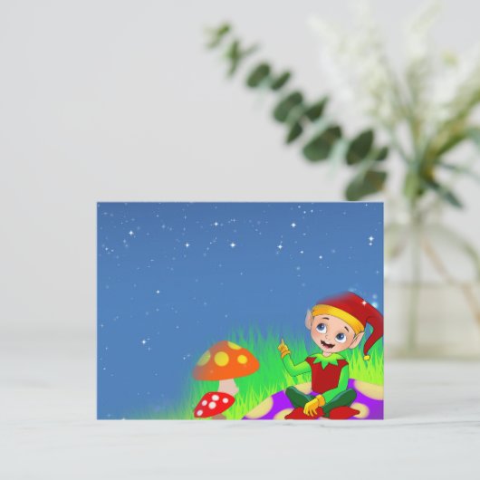 小妖精や小人 ポストカード (スタンド正面)