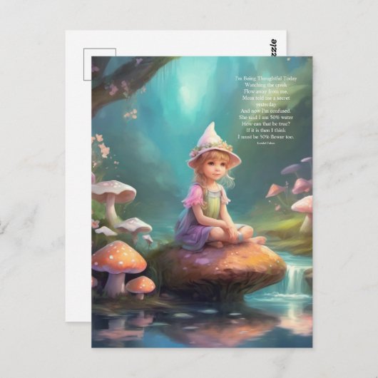 小妖精や小人: ポストカード (正面/裏面)
