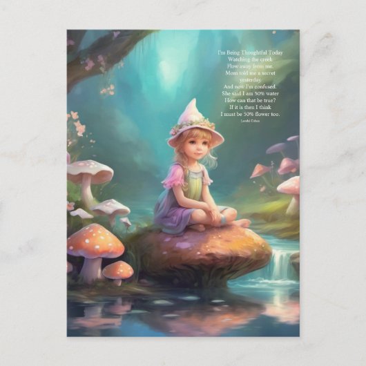 小妖精や小人: ポストカード (正面)
