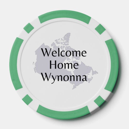 小妖精や小人 ポーカーチップ (裏面)