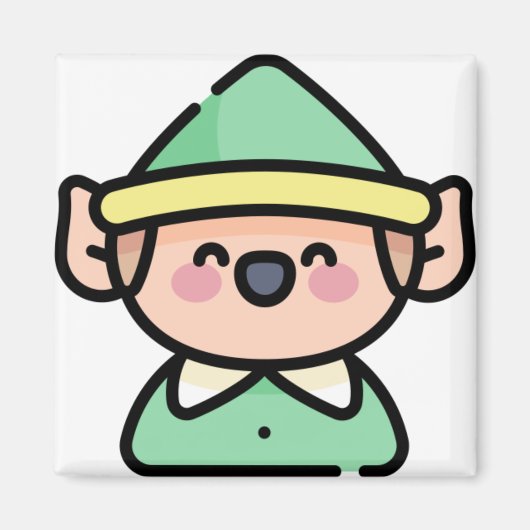 小妖精や小人 マグネット (正面)