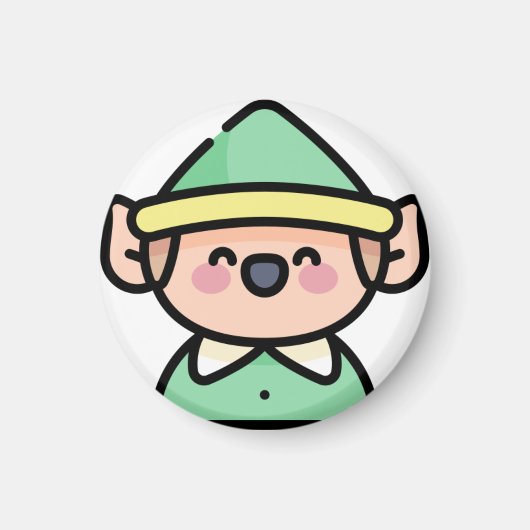 小妖精や小人 マグネット (正面)