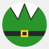 小妖精や小人 ラウンドシール (正面)