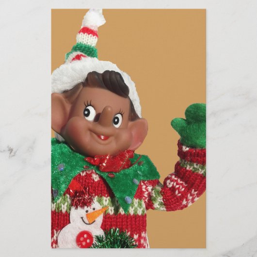 小妖精や小人 便箋 (正面)