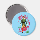 小妖精や小人 |彼は怒小妖精や小人 マグネット (正面/裏面)