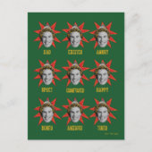 小妖精や小人 |感情 ポストカード (正面)