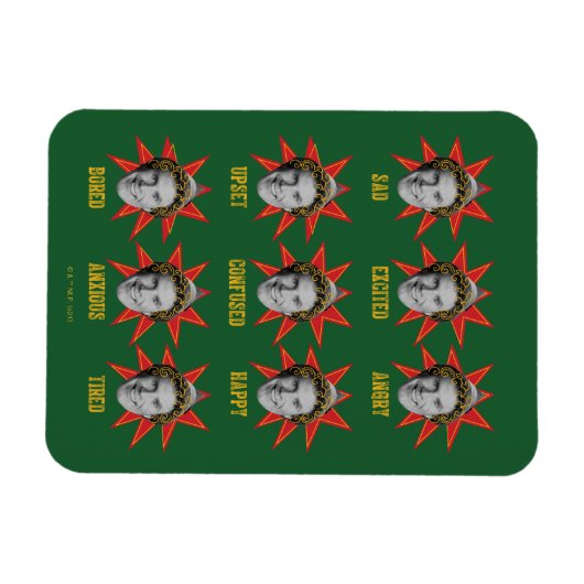 小妖精や小人 |感情 マグネット (横)