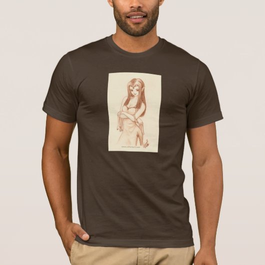 小妖精や小人(日本製アニメのスタイル) Tシャツ (正面)