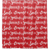 小妖精や小人 |笑顔が私のパタお気に入りのーン シャワーカーテン (正面)