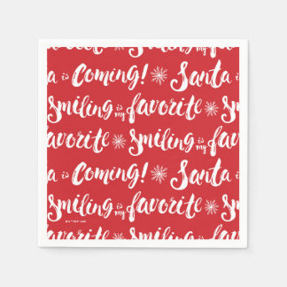 小妖精や小人 |笑顔が私のパタお気に入りのーン スタンダードカクテルナプキン