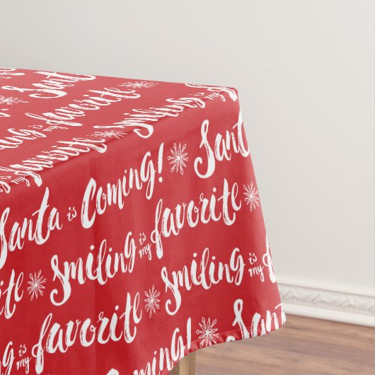 小妖精や小人 |笑顔が私のパタお気に入りのーン テーブルクロス (インサイチュ)