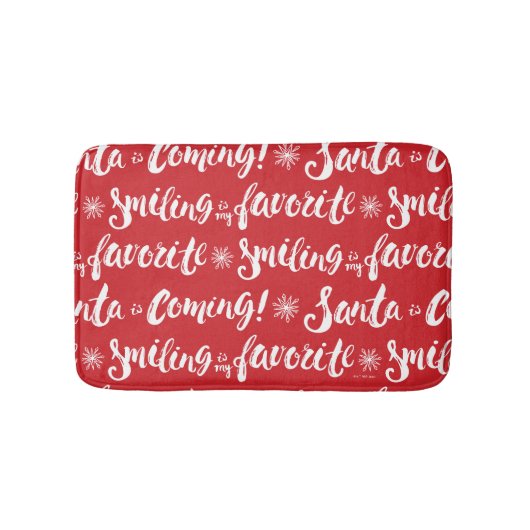 小妖精や小人 |笑顔が私のパタお気に入りのーン バスマット (正面)