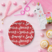 小妖精や小人 |笑顔が私のパタお気に入りのーン ペーパープレート (パーティー)