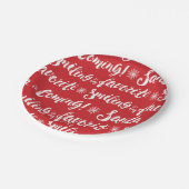 小妖精や小人 |笑顔が私のパタお気に入りのーン ペーパープレート (アングル)