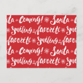 小妖精や小人 |笑顔が私のパタお気に入りのーン ポストカード (正面)